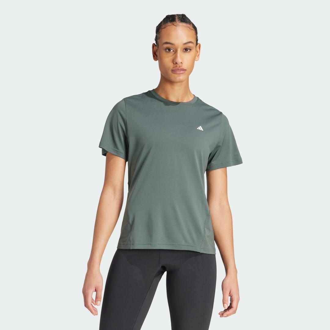 adidas Designed for Training Tee White S Womens Product Image