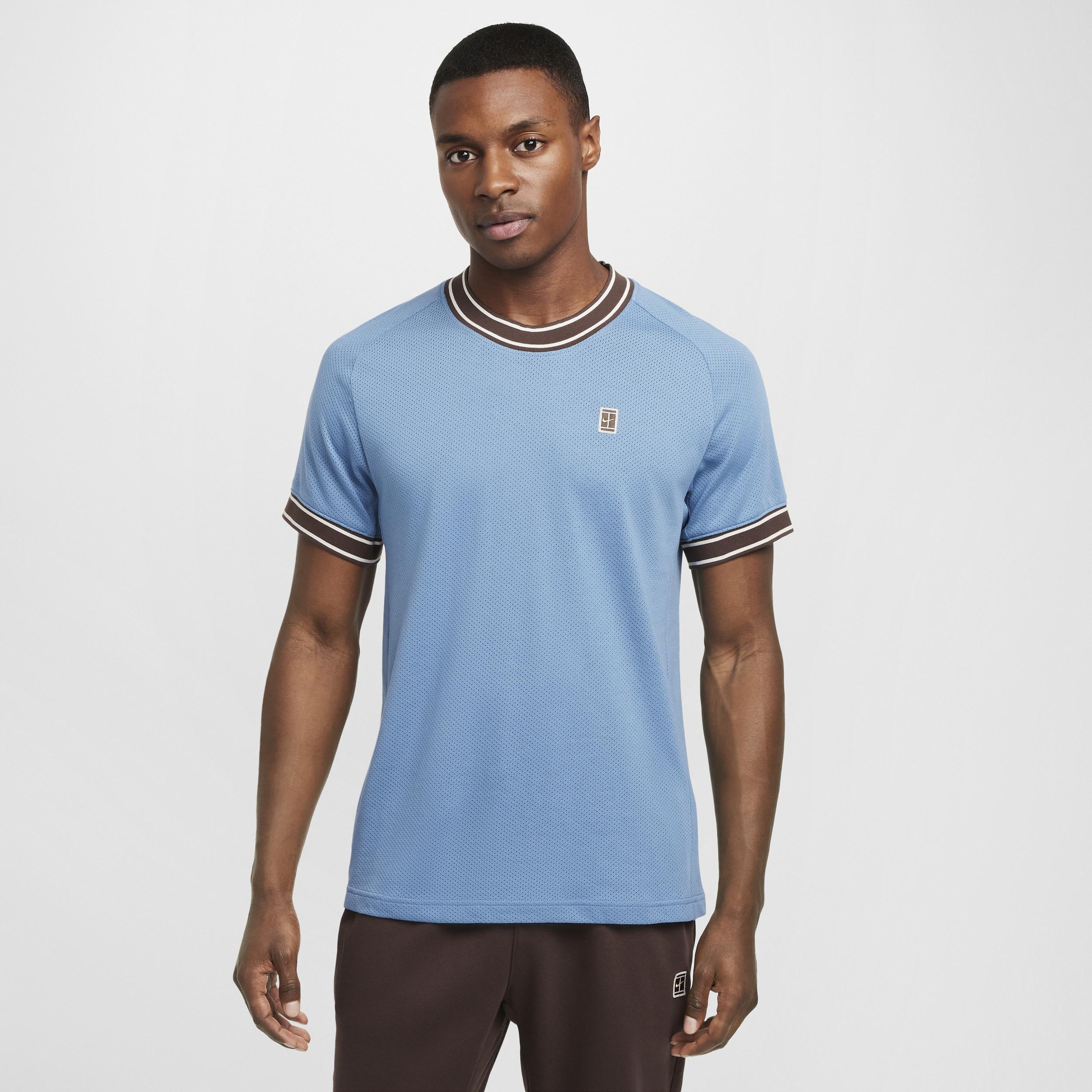 Nike Mens Court Heritage Short-Sleeve Tennis Top Product Image