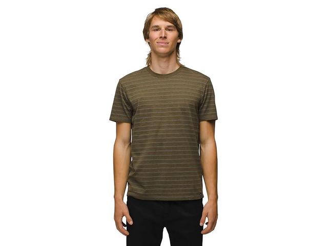 Prana prAna Crew T-Shirt (Cargo Stripe) Men's T Shirt Product Image