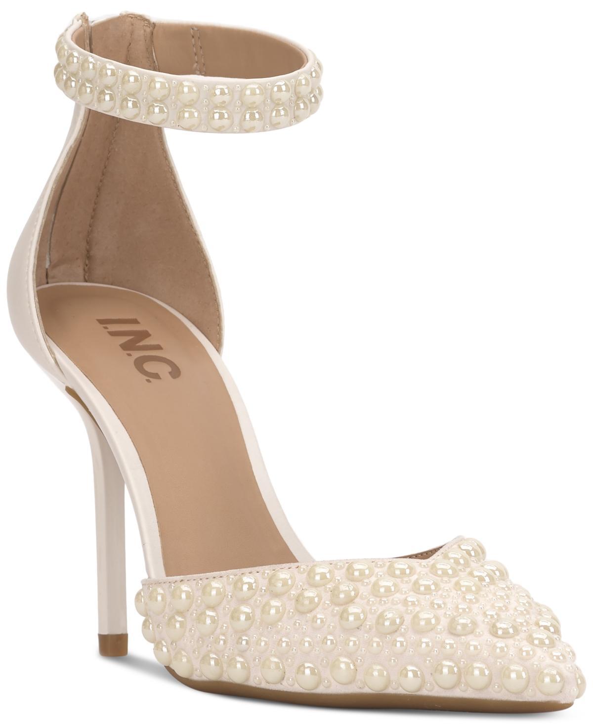 I.n.c. International Concepts Womens Sedaina Ankle-Strap Pumps, Created for Macys Product Image