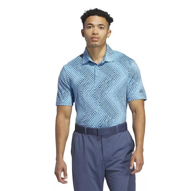 Mens adidas Ultimate365 Allover Print Polo Shirt Product Image