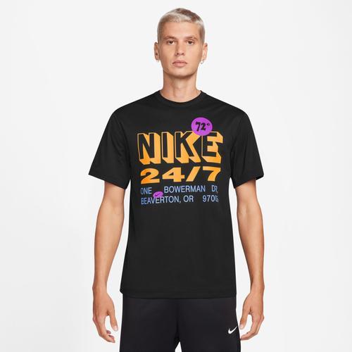 Nike Mens Nike Dri-FIT UV Hyverse Short Sleeve T-Shirt - Mens Product Image