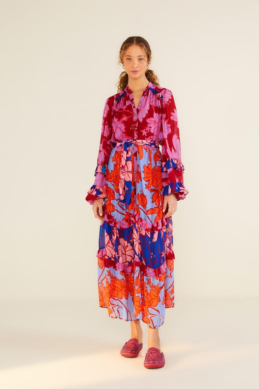 Mixed Living Nature Maxi Dress Product Image