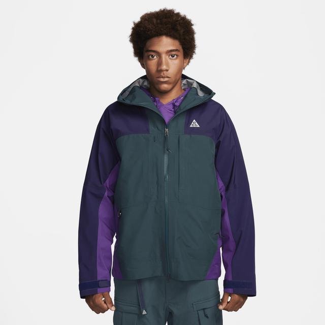 Men's  Acg Storm-fit Adv Gore-tex "misery Ridge" Jacket In Green Product Image