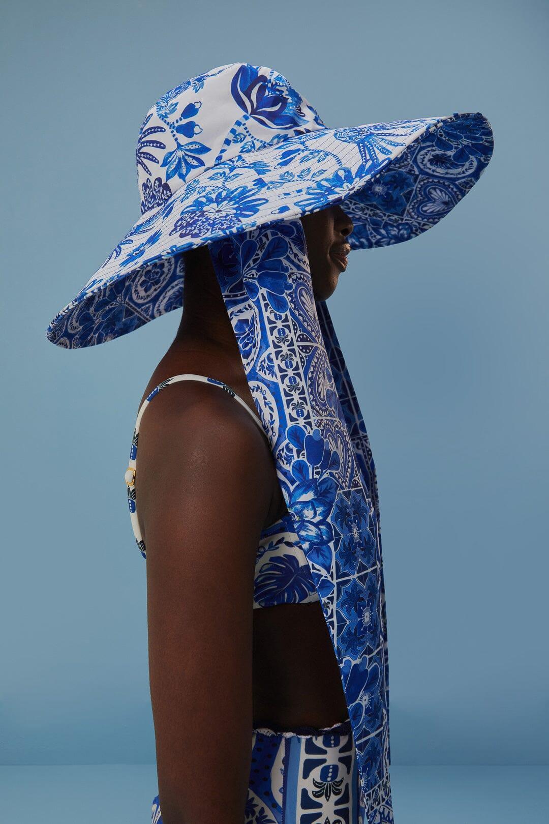 Blue Tile Dream Bucket Hat Product Image