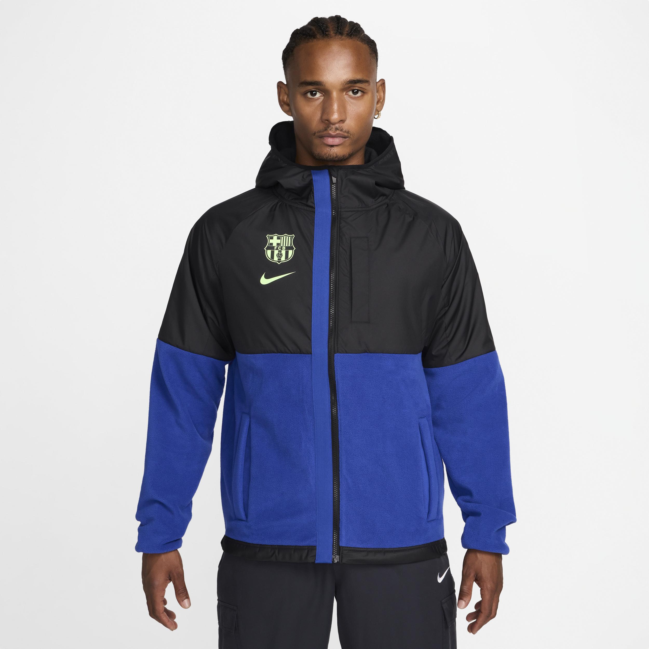 FC Barcelona AWF Third Nike Mens Soccer Winterized Jacket Product Image