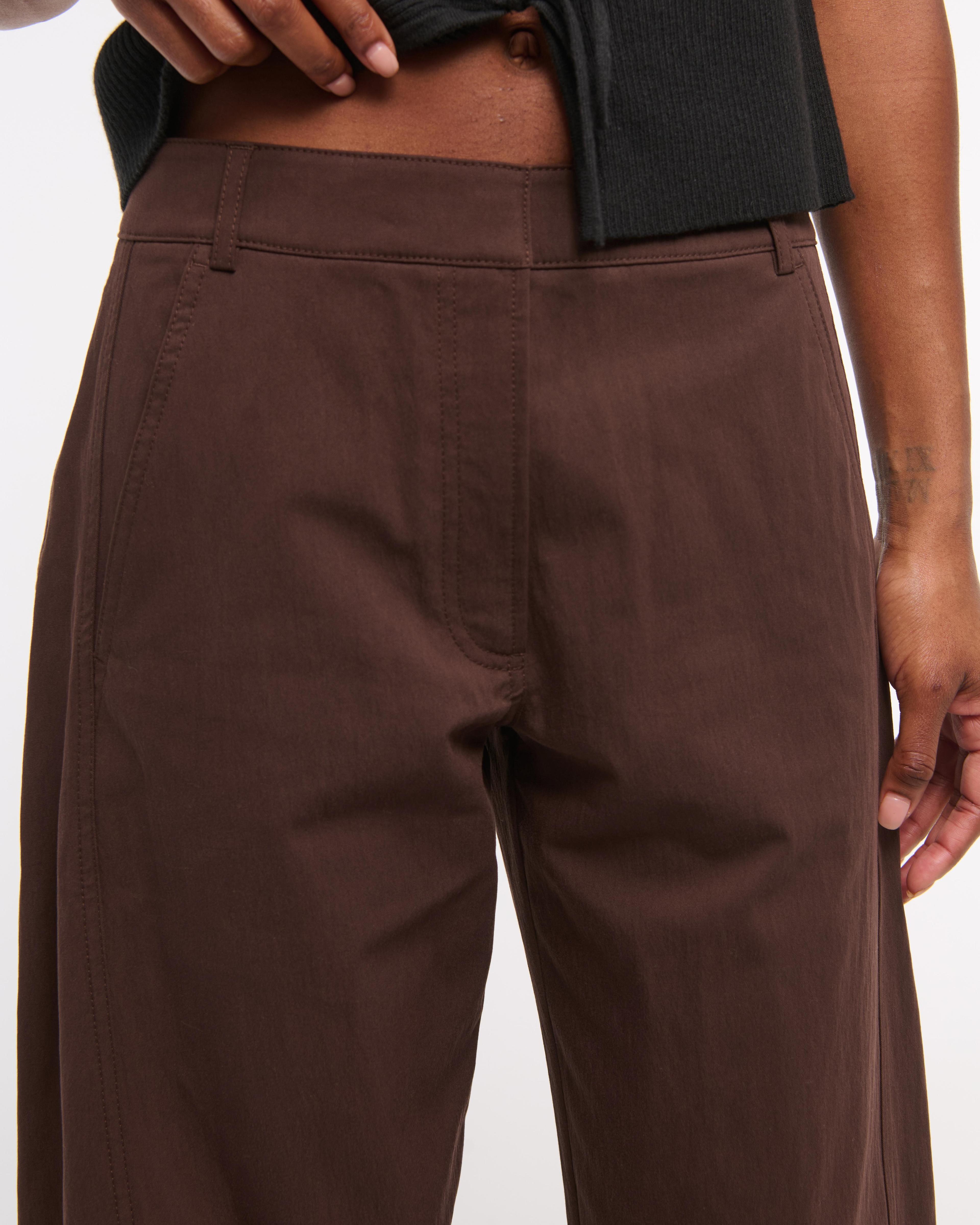 Mid Rise Barrel Pant Product Image