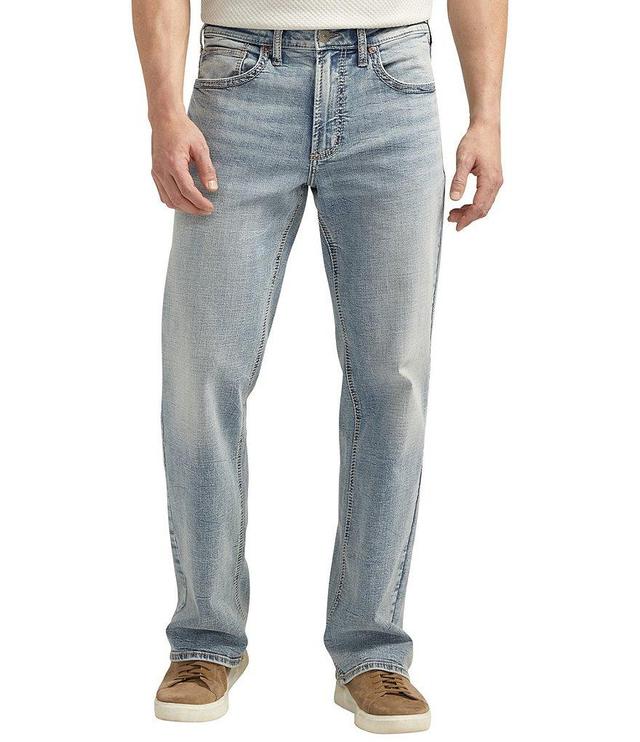 Silver Jeans Co. Eddie Max Stretch Athletic Fit Tapered Leg Jeans Product Image