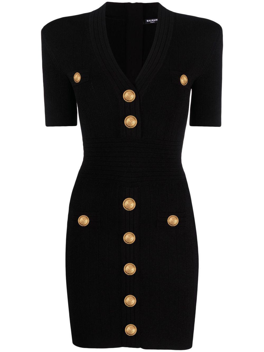 BALMAIN Dress In Black Product Image