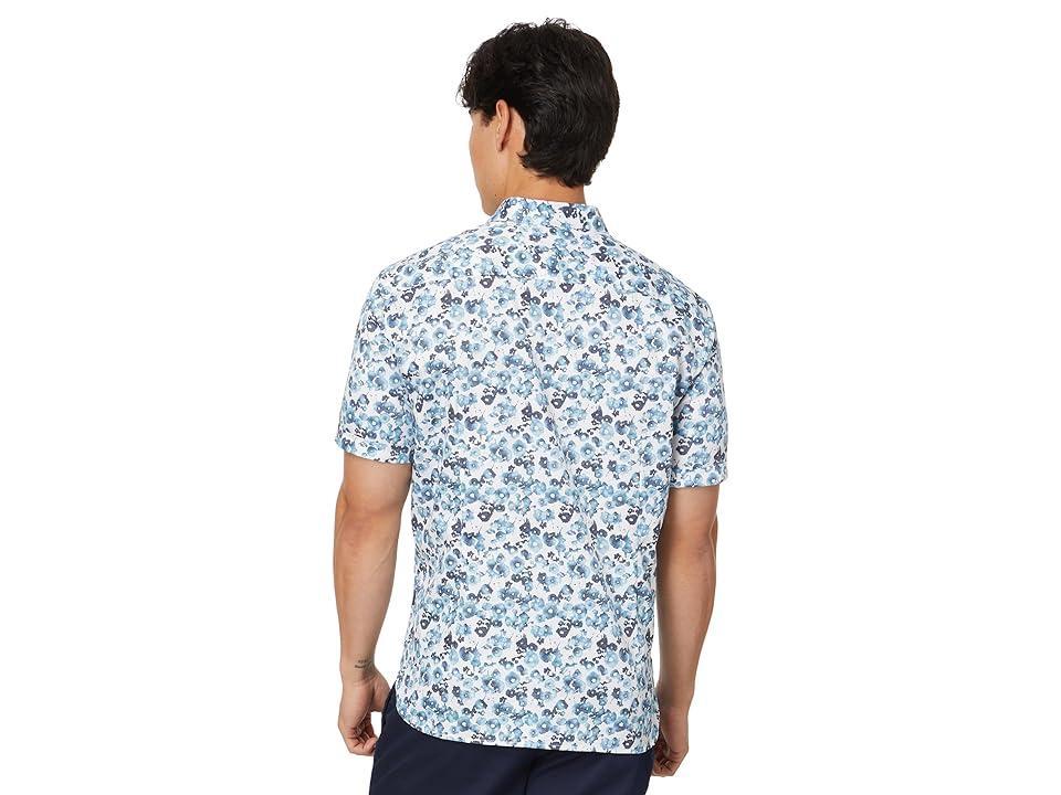 Mens Loren Floral-Print Sport Shirt Product Image