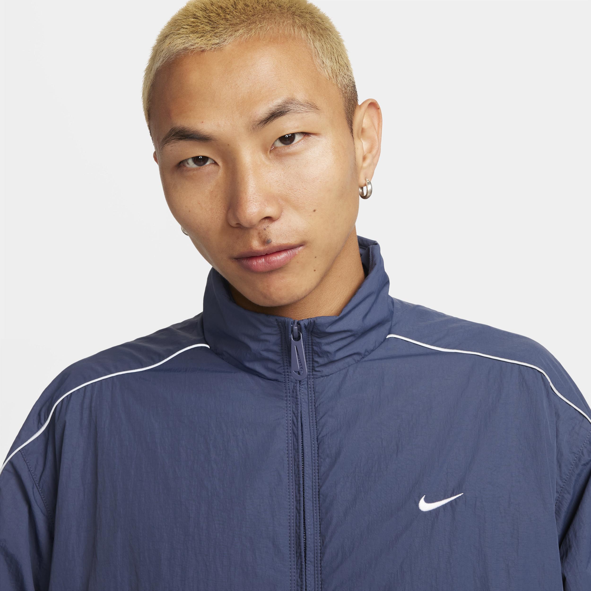 Men's Nike Sportswear Solo Swoosh Woven Track Jacket Product Image