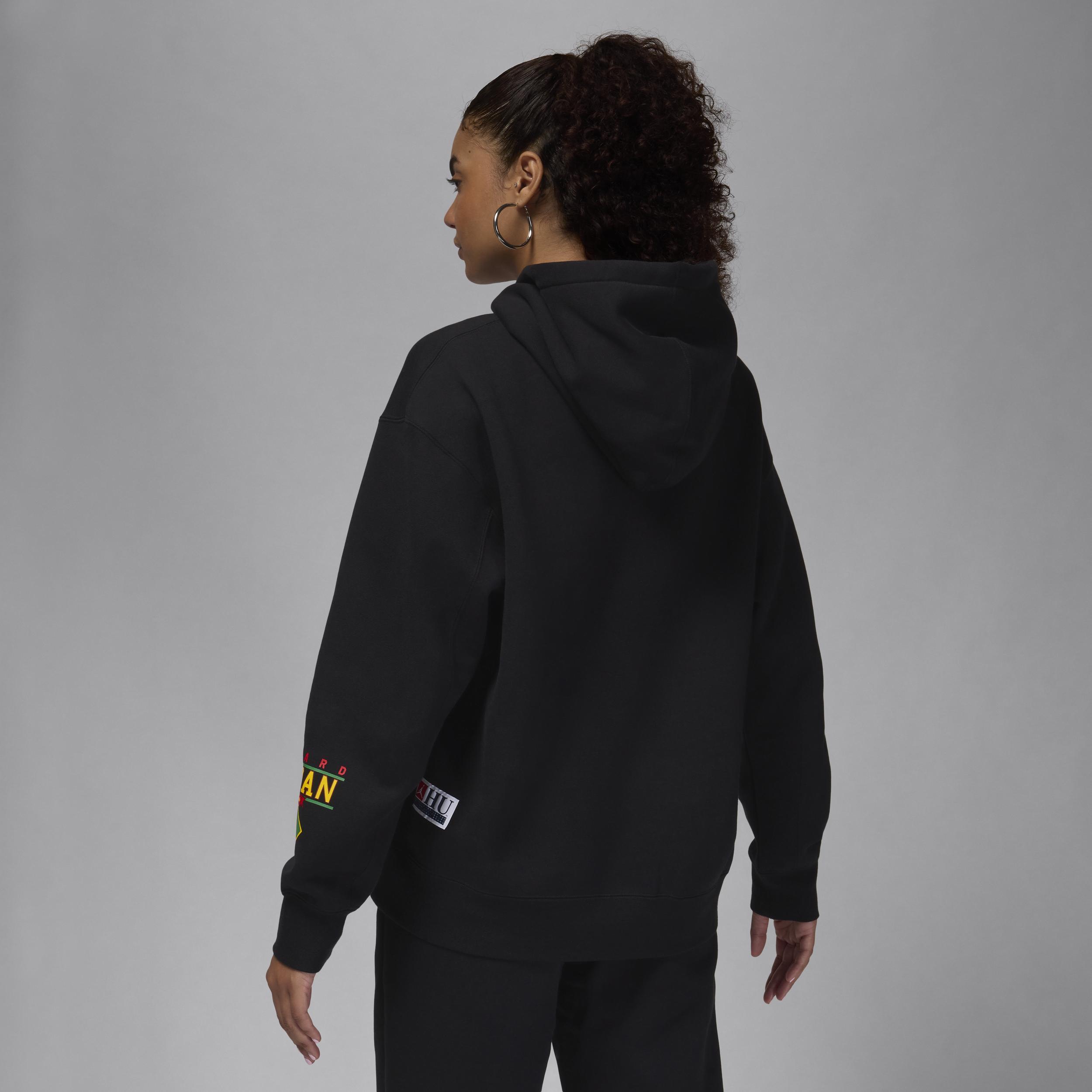 Women's Jordan x Howard University Satin-Lined Pullover Hoodie Product Image