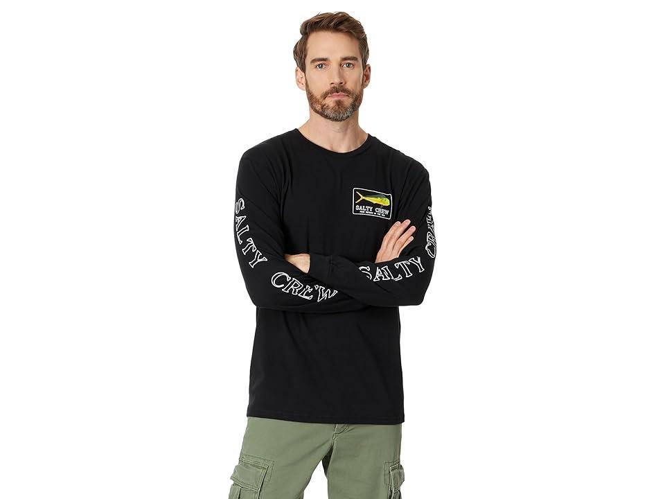 Salty Crew Golden Mahi Premium Long Sleeve Tee Men's Clothing Product Image