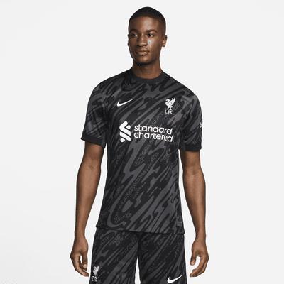 Liverpool FC Stadium Goalkeeper Men's Nike Dri-FIT Soccer Replica Short-Sleeve Jersey Product Image