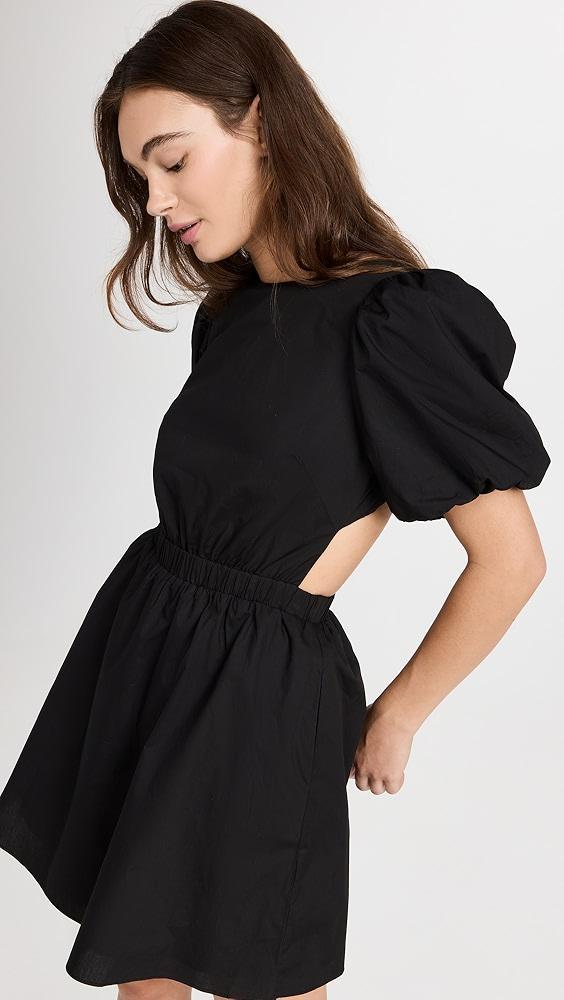 English Factory Cut-Out Poplin Mini Dress | Shopbop Product Image