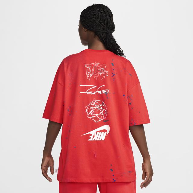 Womens Nike Sportswear Breaking Oversized Short-Sleeve T-Shirt Product Image