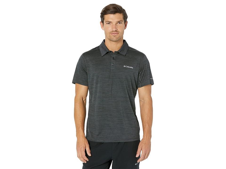 Columbia Alpine Chill Zero Polo Heather) Men's Clothing Product Image