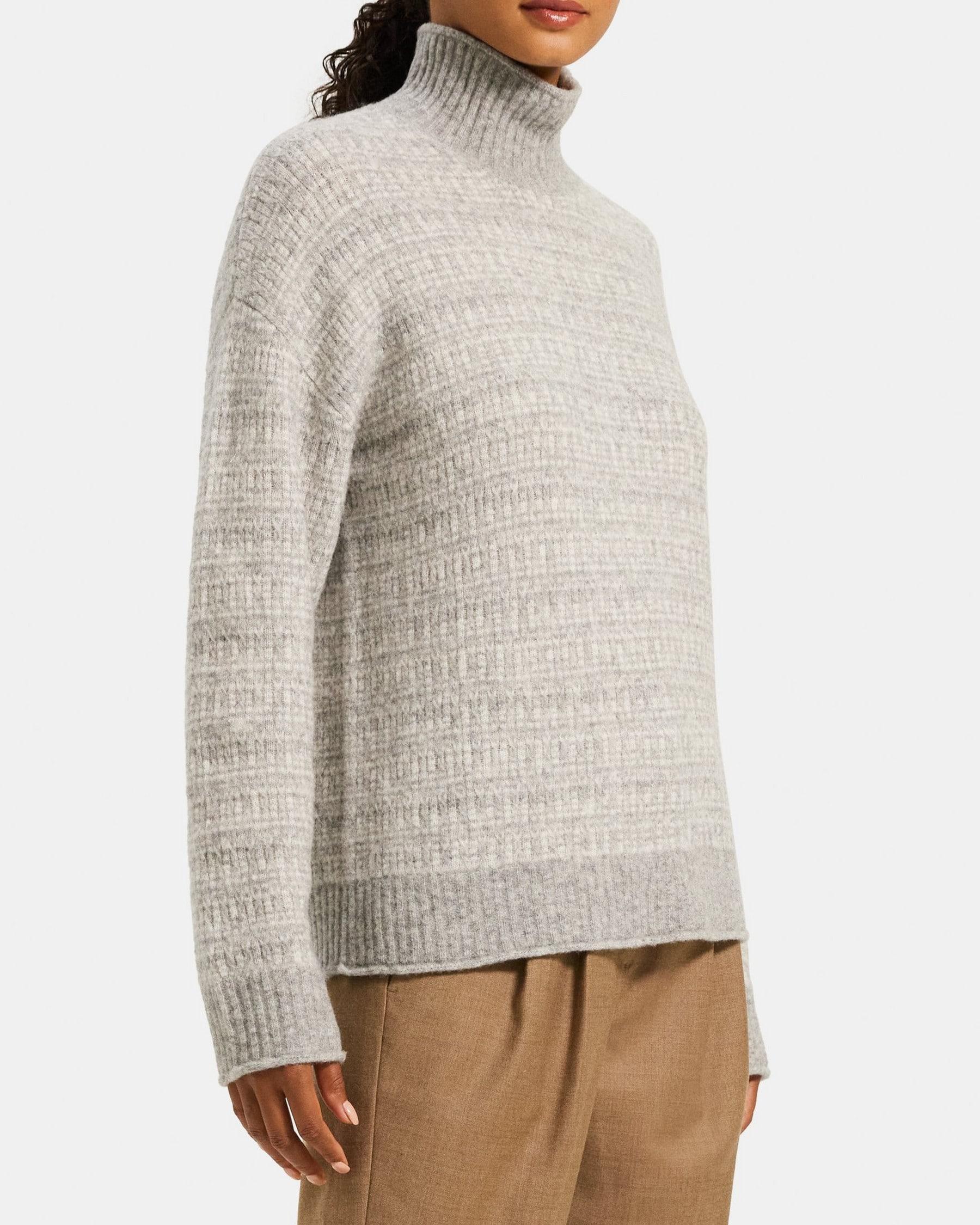 Turtleneck Sweater in Wool-Blend Product Image