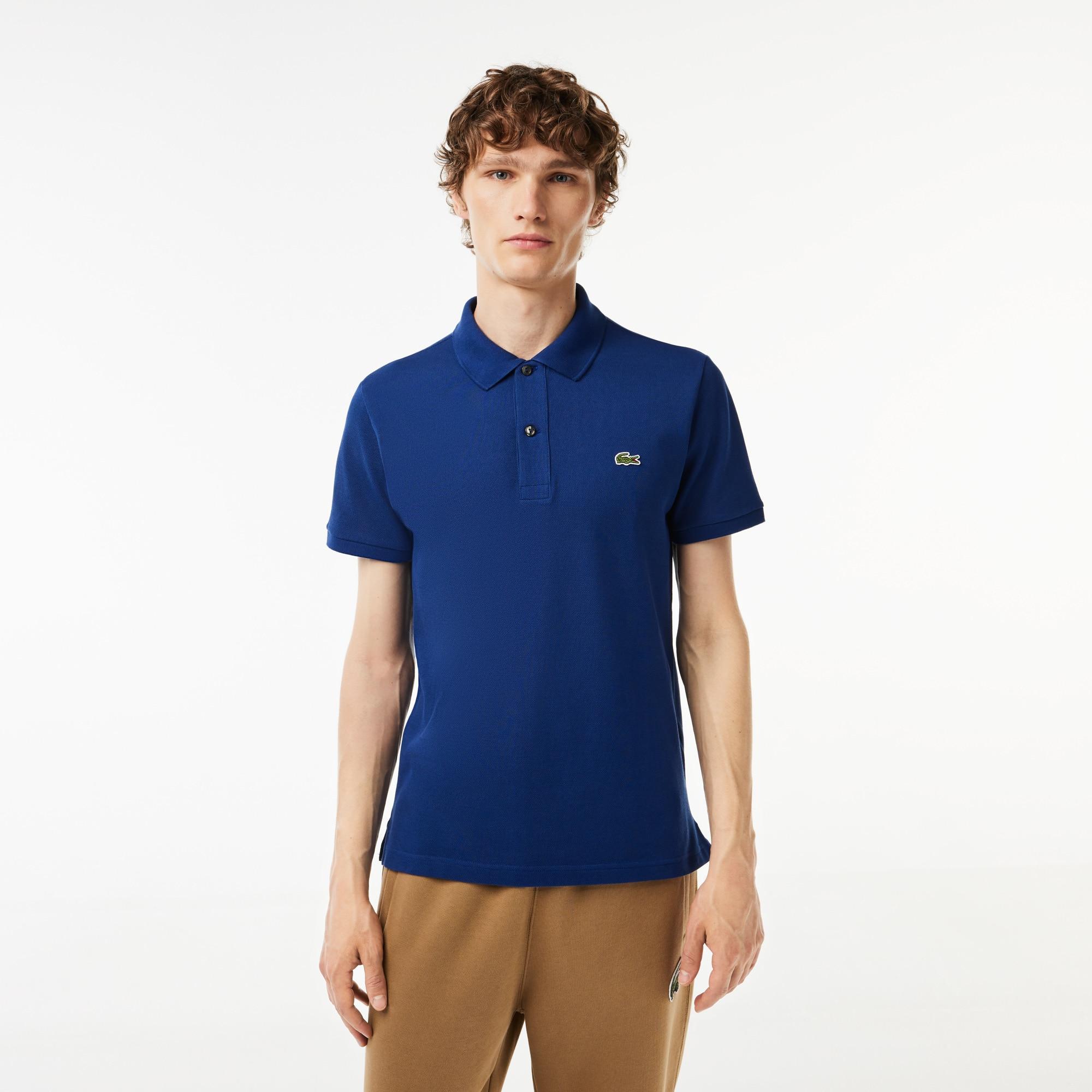 Slim Fit L.12.12 Piqué Polo Shirt Product Image