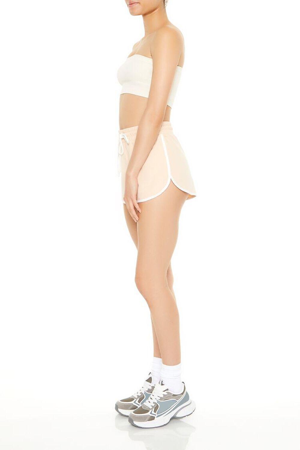 French Terry Drawstring Ringer Shorts | Forever 21 Product Image