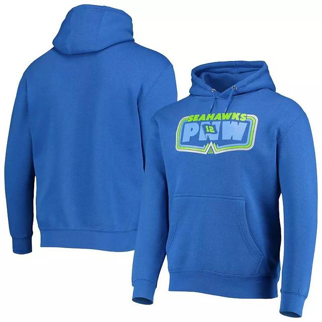 Mens THE GREAT PNW Royal Seattle Seahawks Decibel Pullover Hoodie Product Image