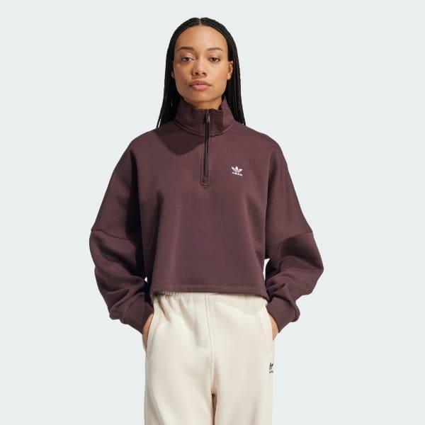 Essentials 1/2 Zip Fleece Sweatshirt Product Image