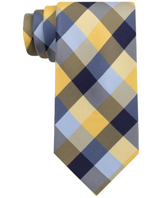 Tommy Hilfiger Mens Buffalo Check Tartan Silk Tie Product Image