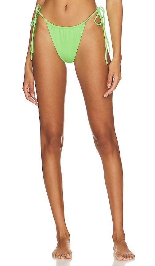 Rib String Bikini Bottom Product Image