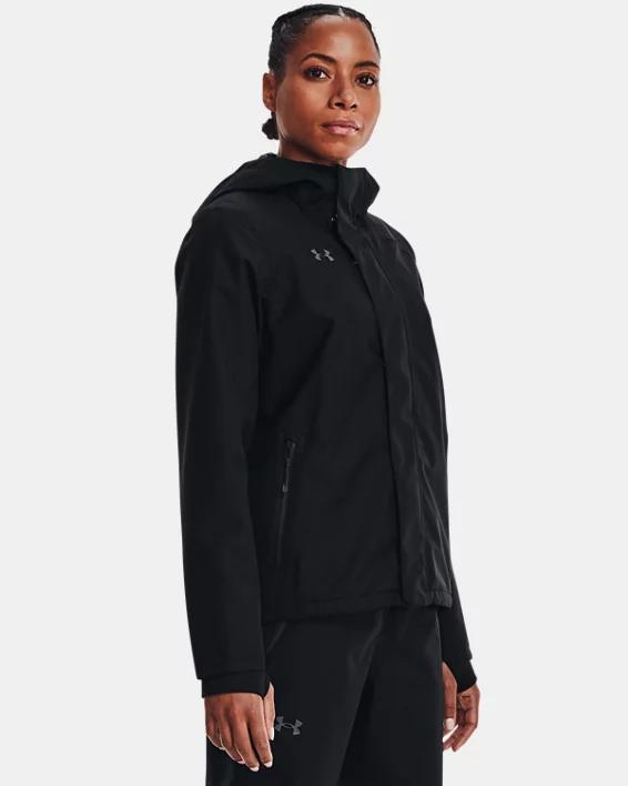 Womens UA Stormproof Lined Rain Jacket Product Image