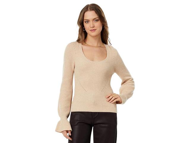 Paige Virtue Top (Camel) Women's Clothing Product Image