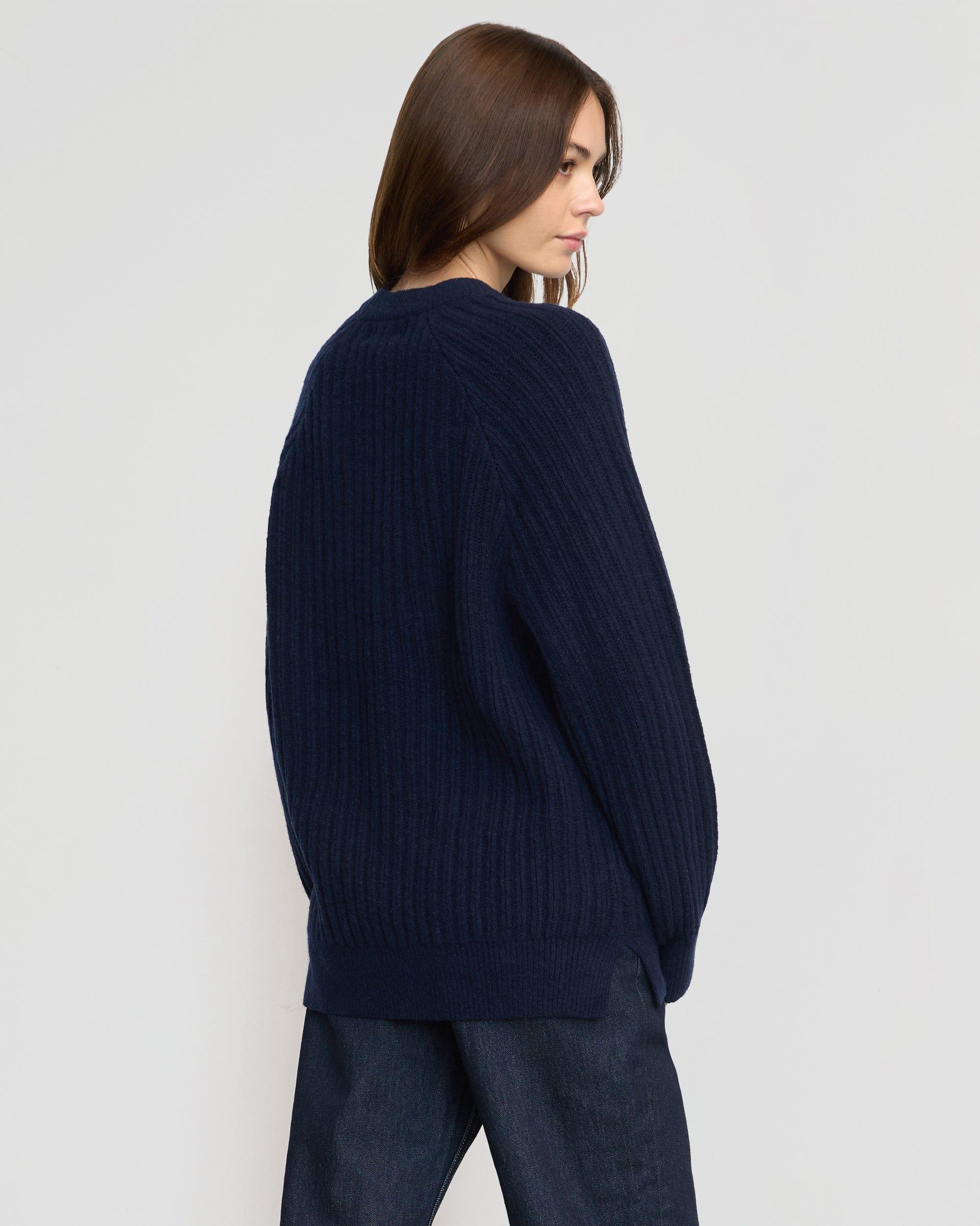 Roylene Ribbed Boyfriend Sweater Product Image