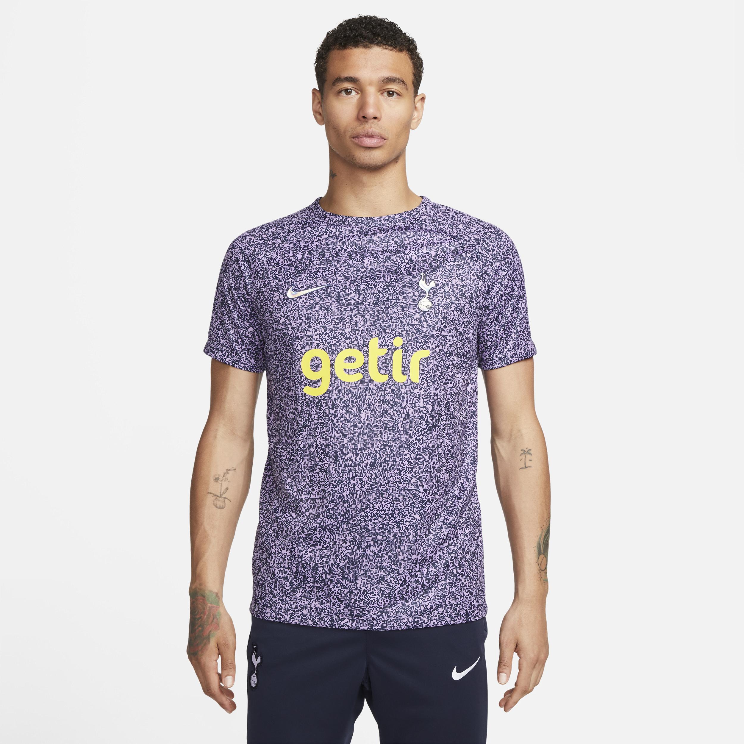 Mens Nike Purple Tottenham Hotspur 2023/24 Academy Pro Pre-Match Top - Purple Product Image