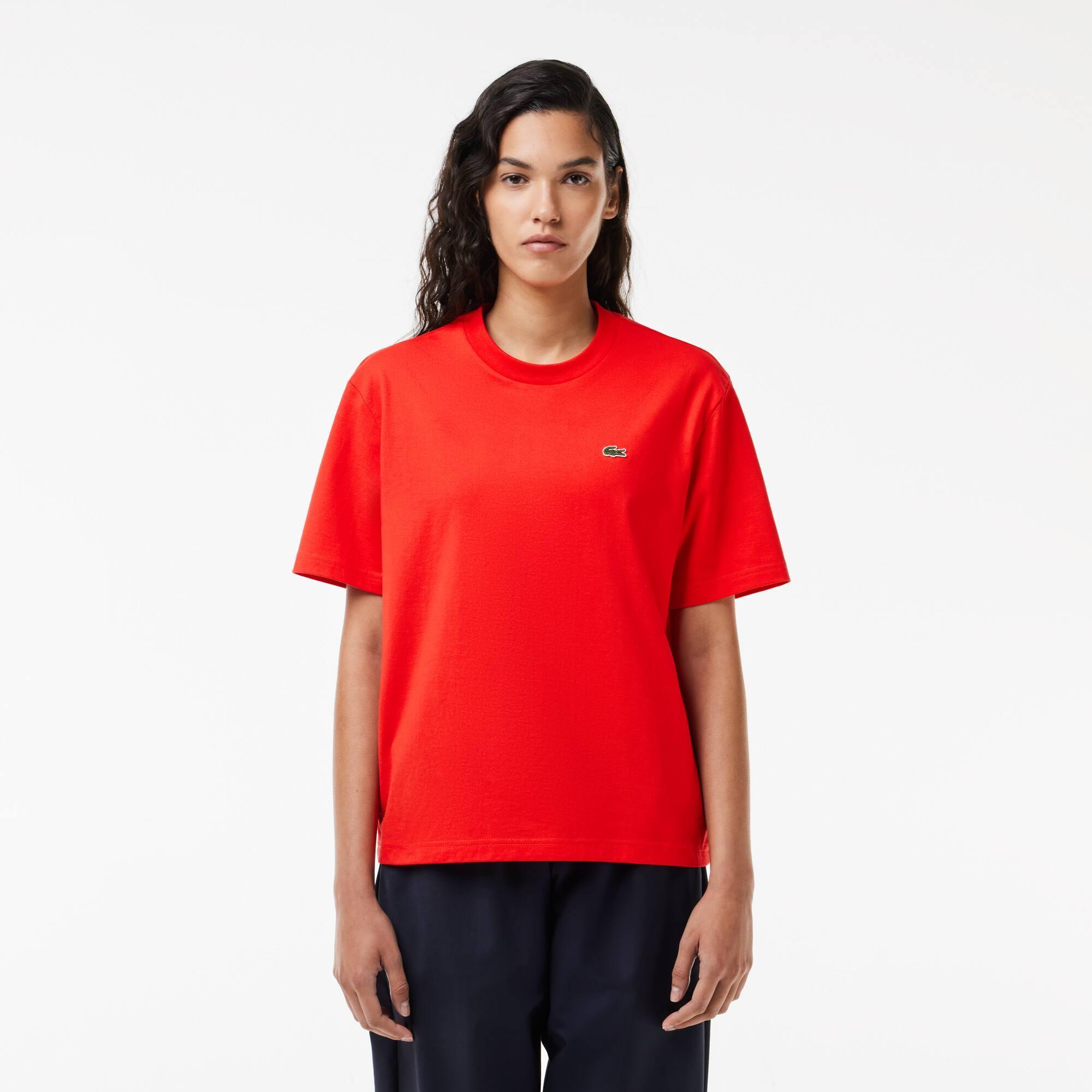 Relaxed Fit Soft Cotton T-shirt Product Image