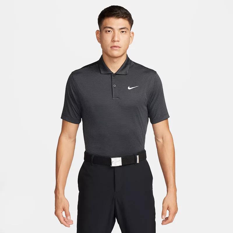 Mens Nike Striped Dri-FIT Golf Polo Product Image