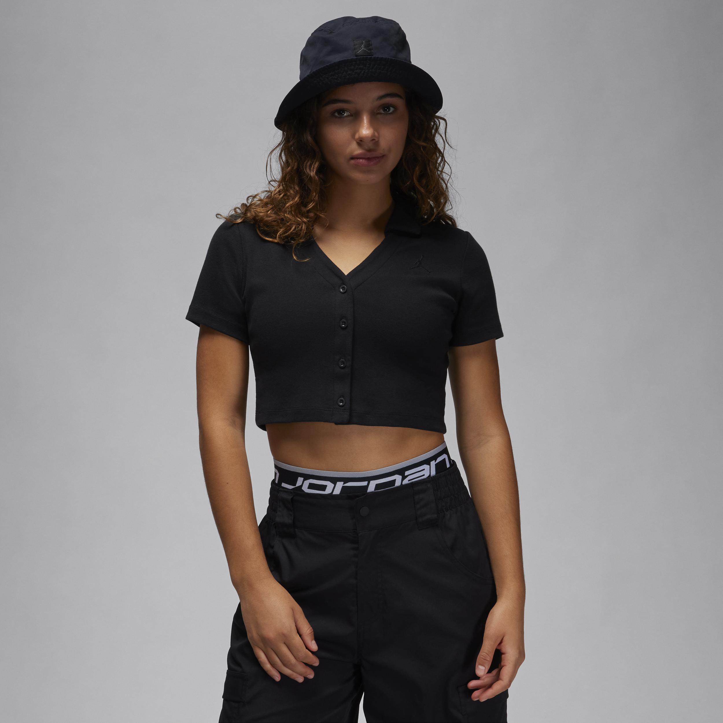 Women's Jordan Short-Sleeve Knit Top Product Image