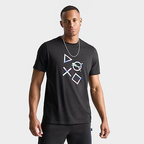 Mens Puma x Playstation Icons Graphic T-Shirt Product Image