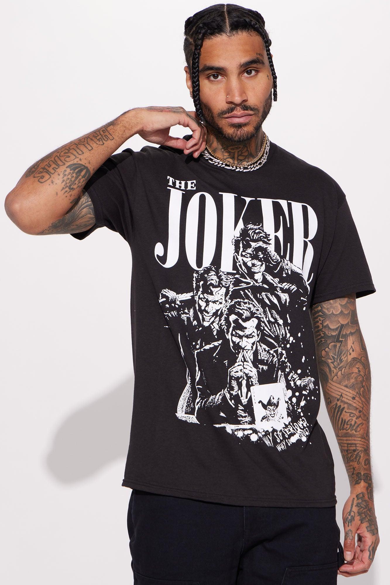 The Joker Why So Serious Short Sleeve Tee - Black Product Image