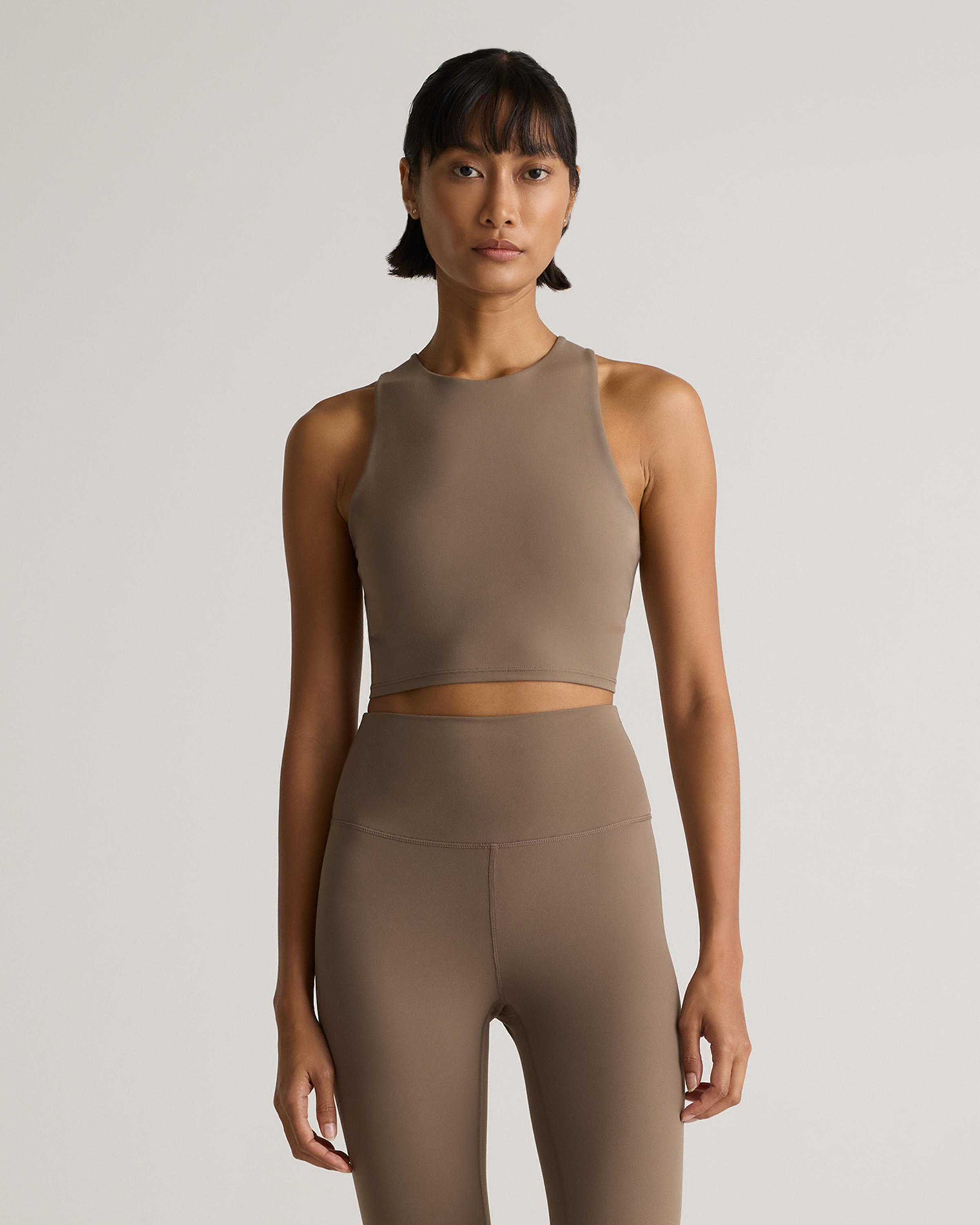 Ultra-Form High-Neck Cropped Tank Product Image