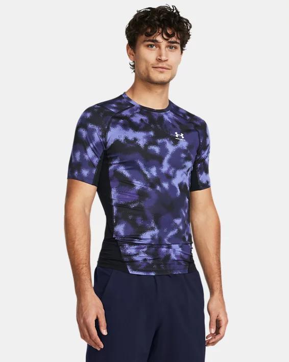 Men's HeatGear® Printed Short Sleeve Product Image