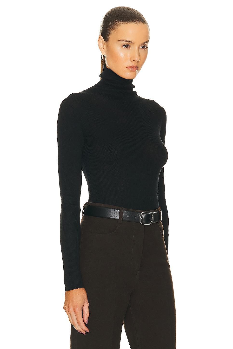 SABLYN Belle Cashmere Sweater in Black Product Image