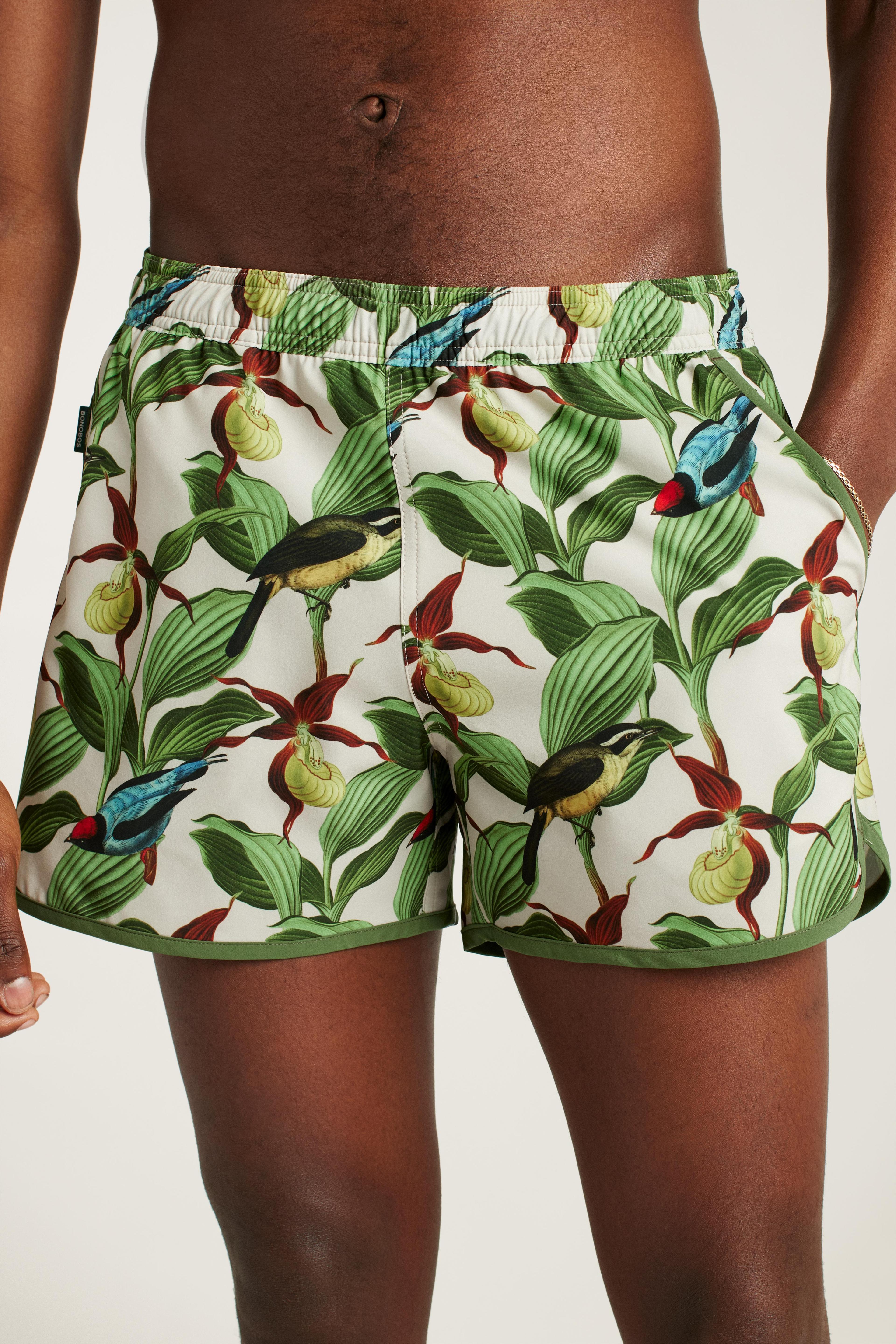 Throwback Swim Trunks Product Image