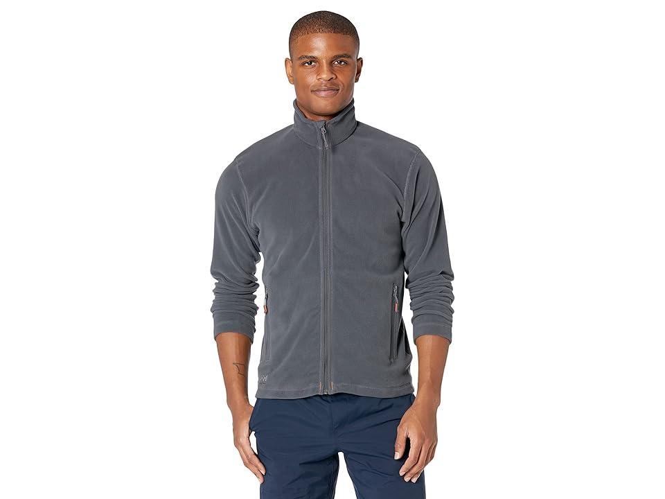 Helly Hansen Oxford Light Fleece Jacket (Dark Grey) Men's Jacket Product Image