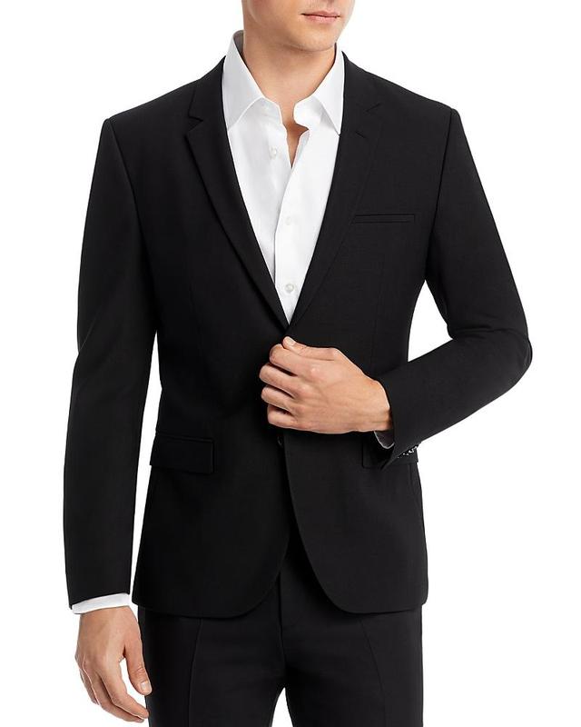 Hugo Boss Arti Super Black Extra Slim Fit Suit Jacket - 36R - 36R - Male Product Image
