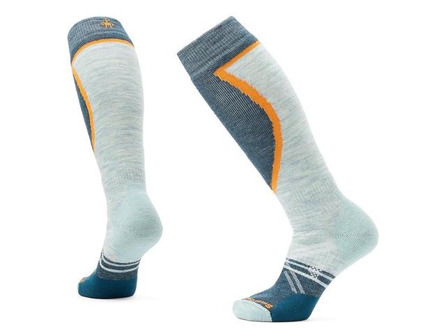 Smartwool Ski Full Cushion Over The Calf Socks (Frosty ) Women's Crew Cut Socks Shoes Product Image