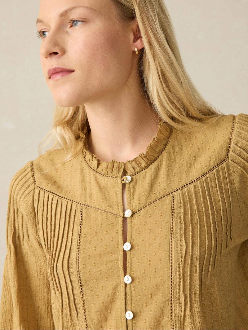 Lily Blouse - Antique Bronze Product Image