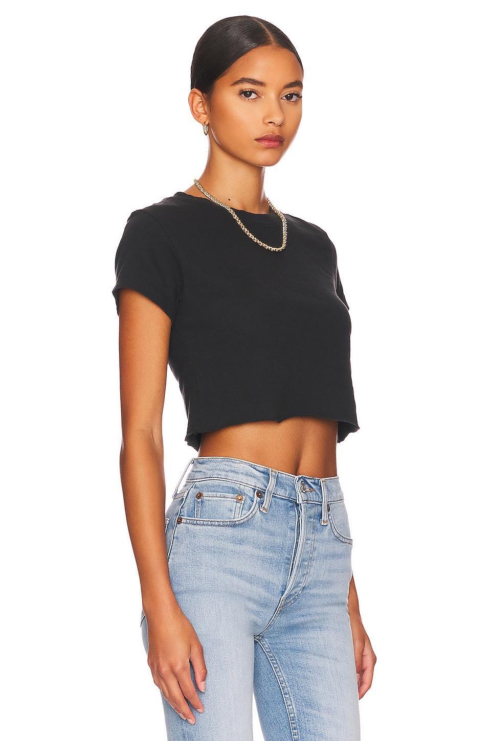 x Hanes Cropped 60's Slim Tee RE/DONE Product Image