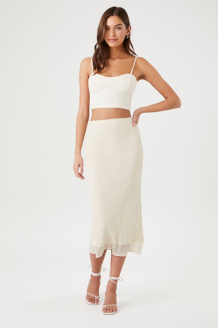 Chiffon Midi Skirt | Forever 21 Product Image