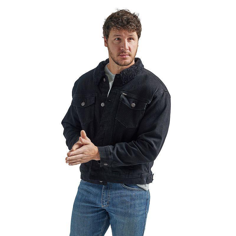 Mens Wrangler Sherpa-Lined Jacket Product Image