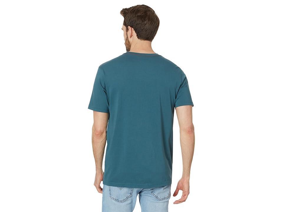 RVCA Big Filler Short Sleeve Tee (Duck ) Men's Clothing Product Image