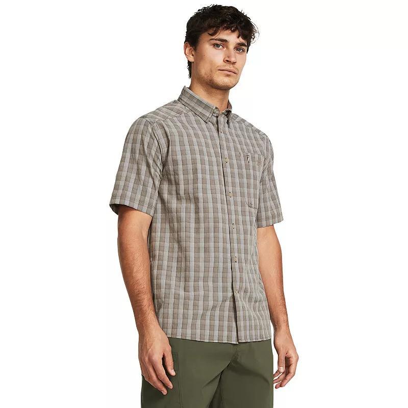 Mens UA Drift Tide 2.0 Plaid Short Sleeve Product Image